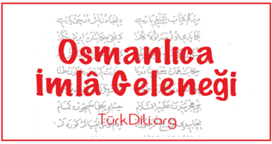 Osmanlıca İmlâ Geleneği
